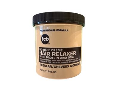 TCB No Base Creme Hair Relaxer With Protein And DNA 425g