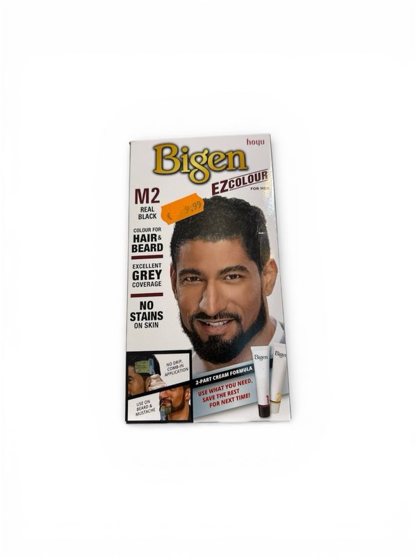 Bigen EZcolour for Men M2 Real Black for Hair &amp; Beard