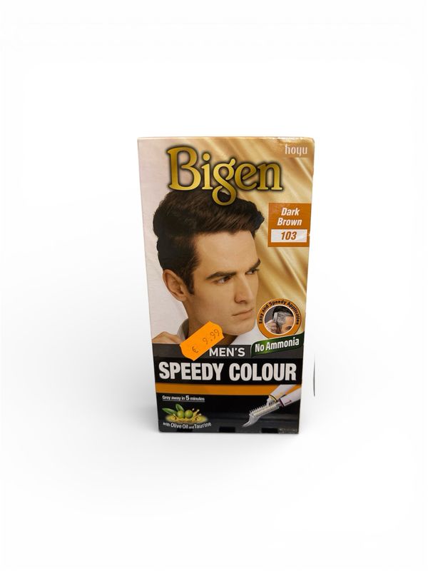Bigen Dark Brown 103 Men's Speedy Colour