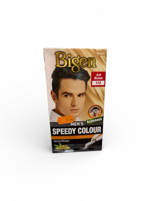 Bigen Ash Brown 113 Men’s Speedy Colour