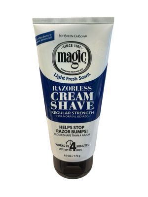 Magic Razorless Cream Shave Regular Strenght