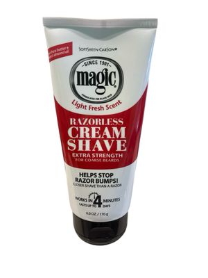 Magic Razorless Cream Shave Extra Strenght