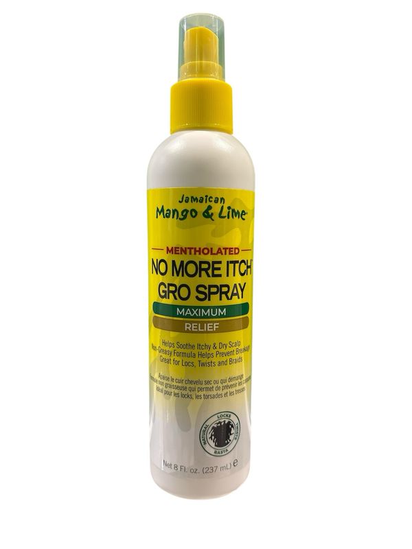 Jamaican Mango &amp; Lime Mentholated No More Itch Gro Spray Maximum Relief