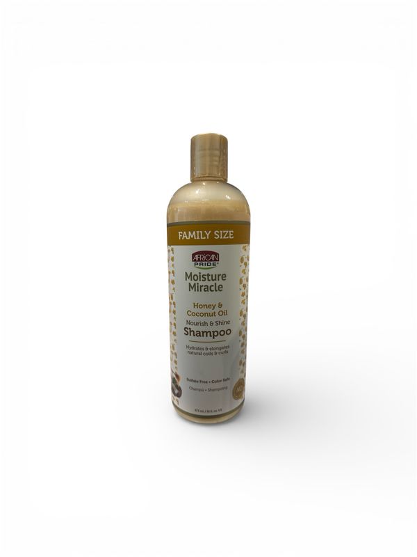 African Pride Honey &amp; Coconut Shampoo - 473 ml