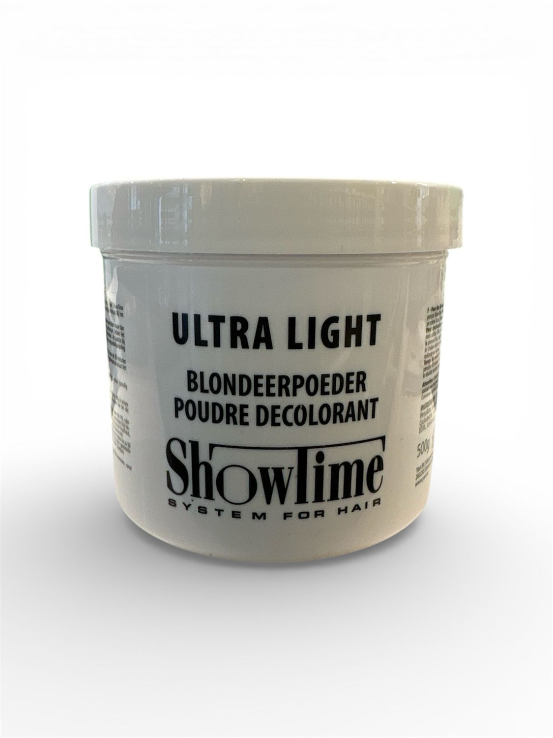 ULTRA LIGHT BLONDEERPOEDER POUDRE DECO ORANT Showlime SYSTEM FOR Hair 500g ULTRA LIGHT BLONDEERPOEDER POUDRE DECO ORANT Showlime SYSTEM FOR Hair 500g