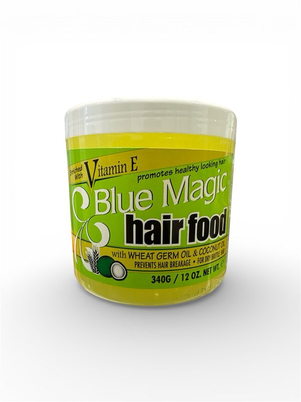 Blue Magic Hair Food With Wheat Germ Oil &amp; Coconut Oil 340 g