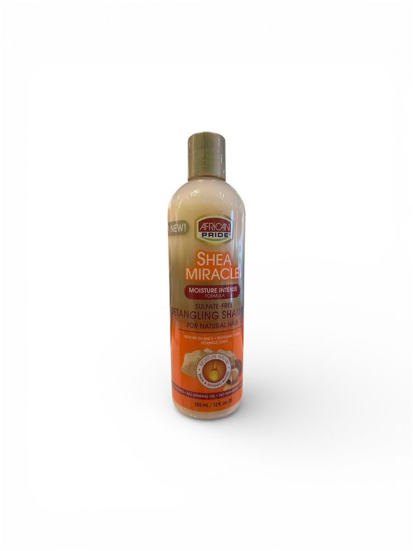 African Pride Shea Miracle Moisture Intense Formula Detangling Shampoo - 355 ml