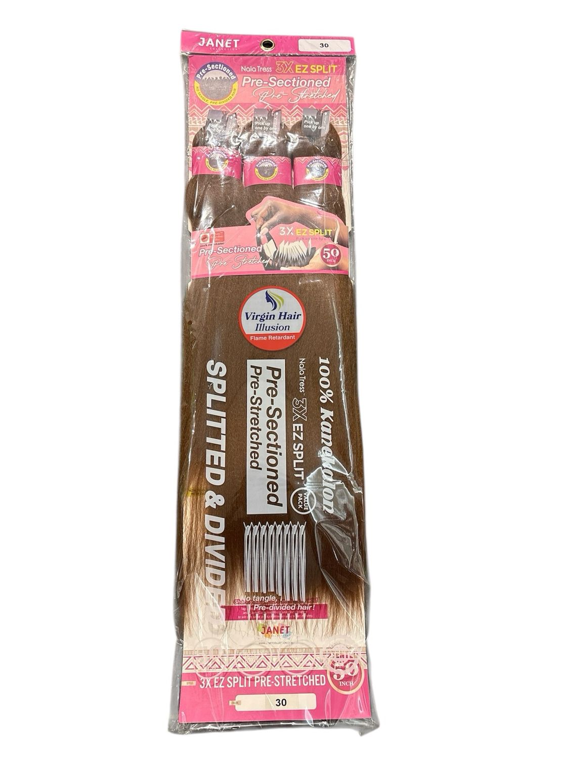 Janet Collection 30 Pre Sectioned Pre Stretched 3x Janet Collection 30 Pre Sectioned Pre Stretched 3x