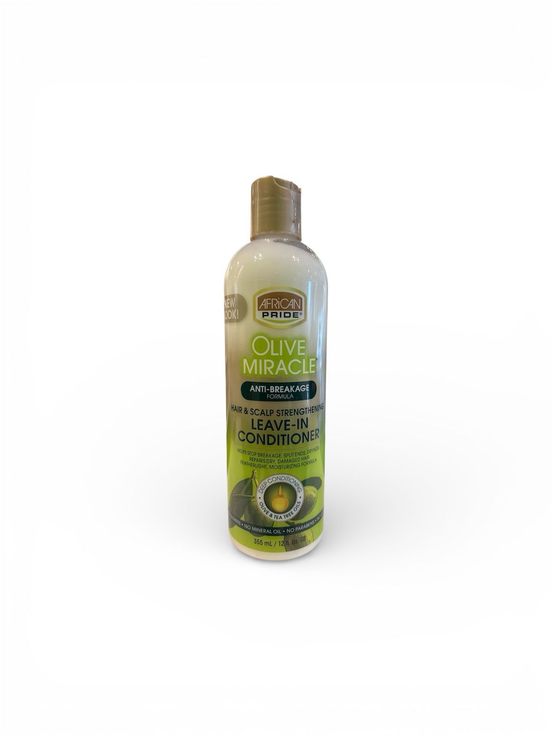 AFRICAN PRIDE OLIVE MIRACLE ANTI BREAKAGE FORMULA LEAVE - IN CONDITIONER