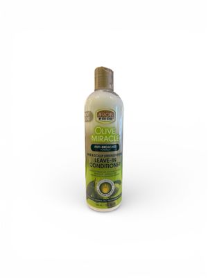 AFRICAN PRIDE OLIVE MIRACLE ANTI BREAKAGE FORMULA LEAVE - IN CONDITIONER