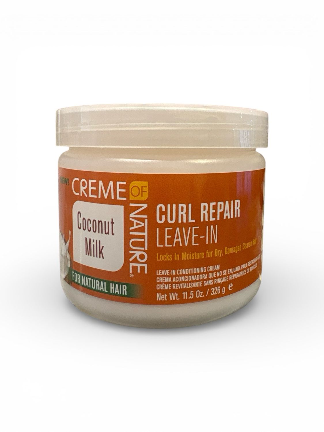 CREME OF NATURE COCONUT MILK CURL REPAIR LEAVE- IN