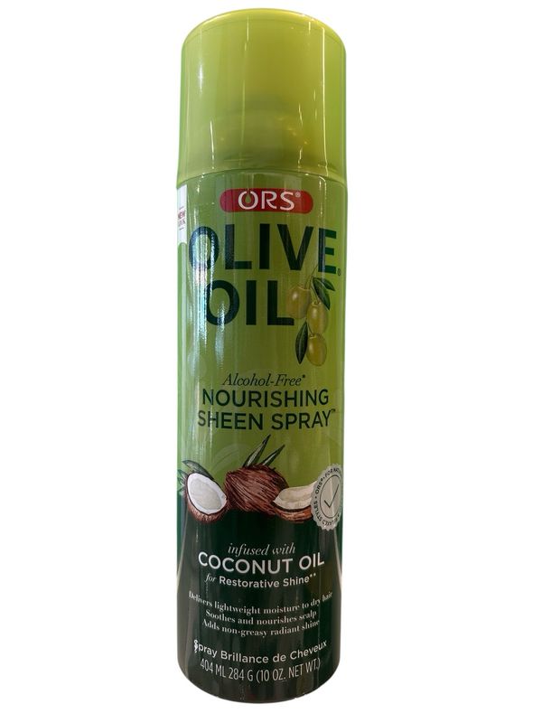 ORS OLIVE OIL NOURISHING SHEEN SPRAY COCONUT OIL 404ml