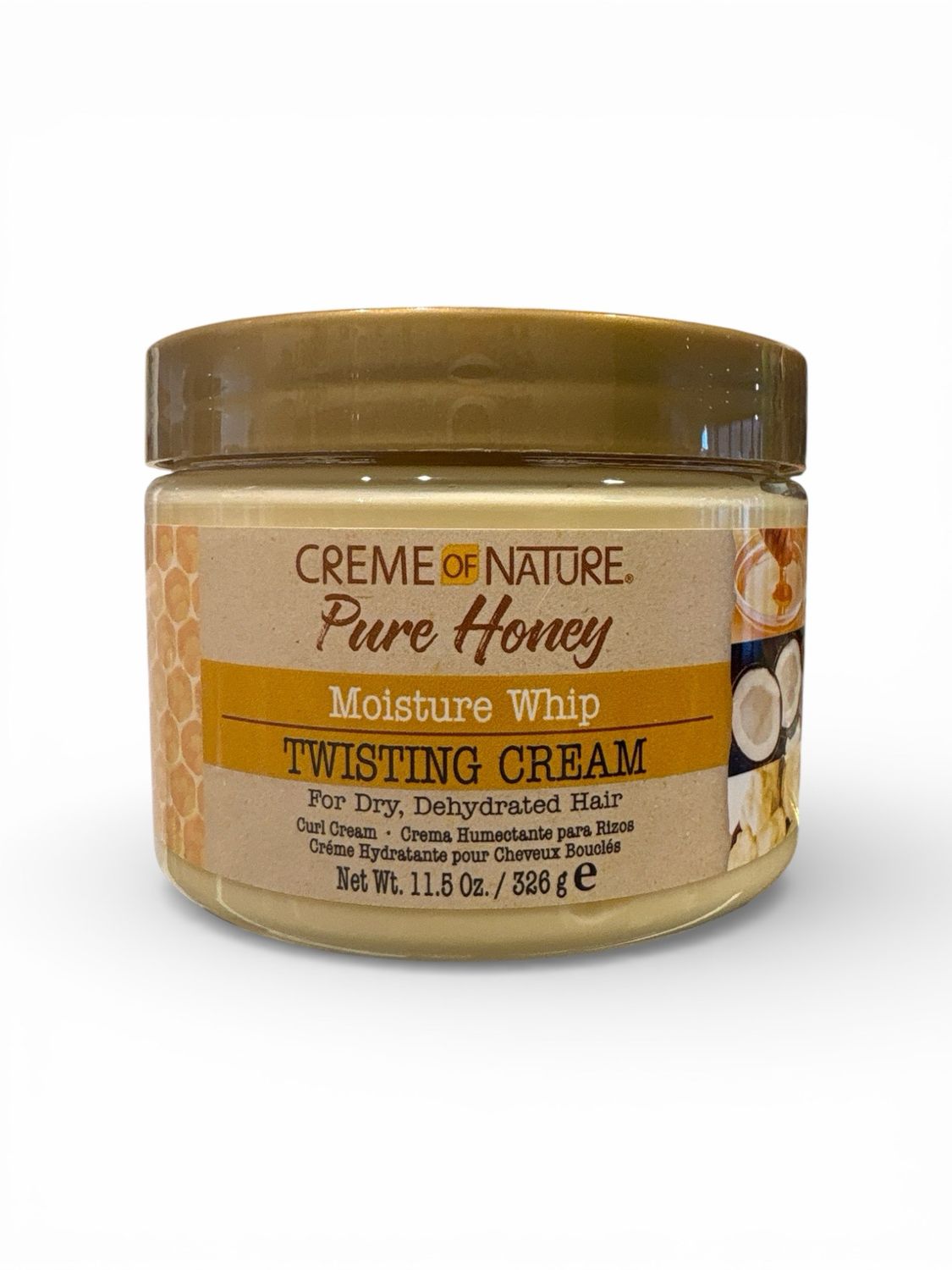 CREME OF NATURE PURE HONEY MOISTURE WHIP TWISTING CREAM