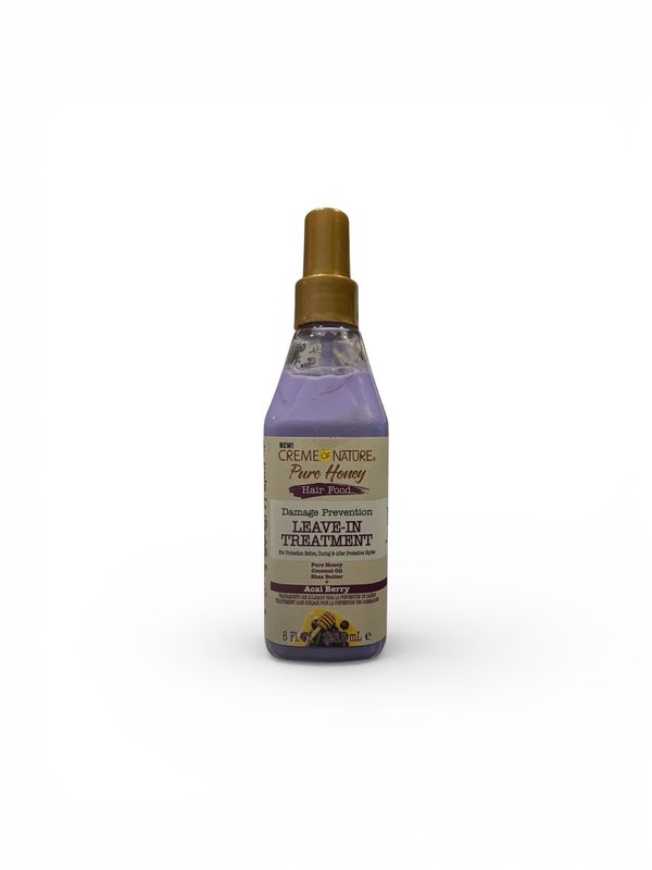 Creme Of Nature Pure Honey Hair Food Leave - In Treatment 236.5 ml 