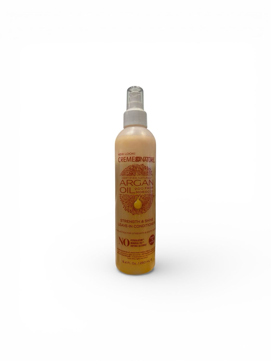 CREME OF NATURE ARGAN OIL FROM MOROCCO STRENGTH &amp; SHINE LEAVE- IN CONDITIONER