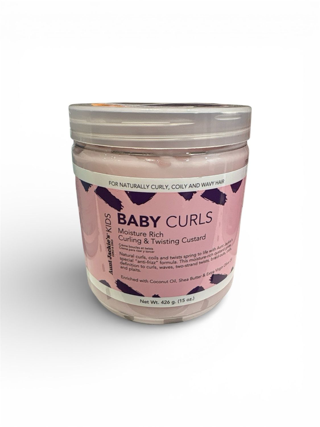 Aunt Jackie’s Kids Baby Curls Moisture Rich Curling &amp; Twisting Custard 430 ml