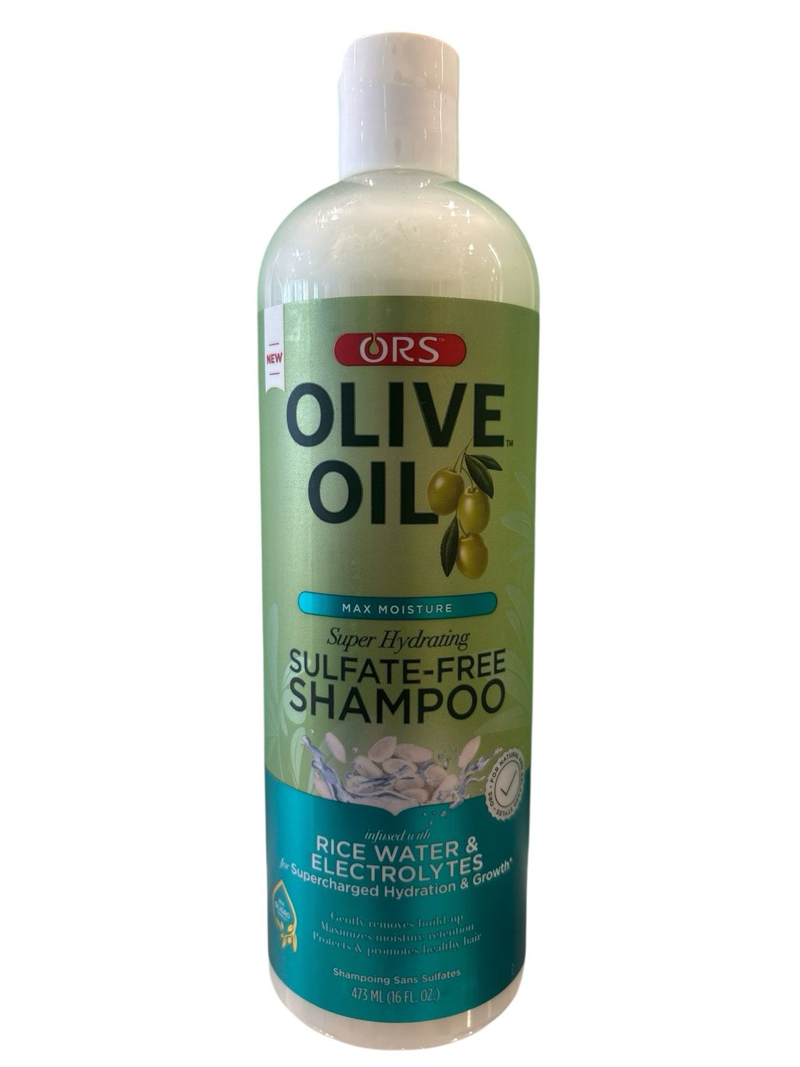 ORS OLIVE OIL SULFATE- FREE SHAMPOO RICE WATER & ELECTROLYTES ORS OLIVE OIL SULFATE- FREE SHAMPOO RICE WATER & ELECTROLYTES