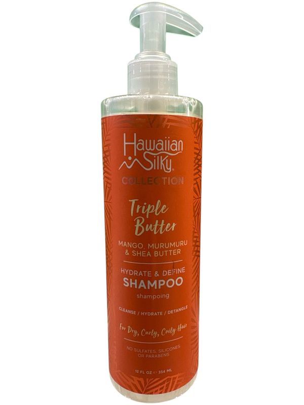 Hawaiian Silky Triple Butter Mango, Murumuru &amp; Shea Butter Shampoo