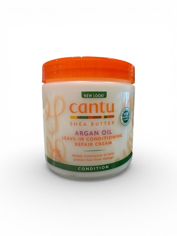 Cantu Shea Butter Argan Oil Leave - In Conditioning Repair Cream 453 g