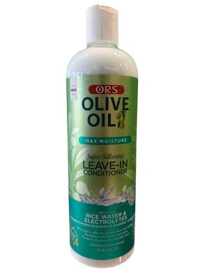 ORS OLIVE OIL MAX MOISTURE LEAVE-IN CONDITIONER RICE WATER &amp; ELECTROLYTES