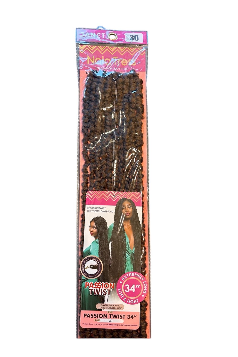 Janet Passion Twist 34” Color 30 Janet Passion Twist 34” Color 30