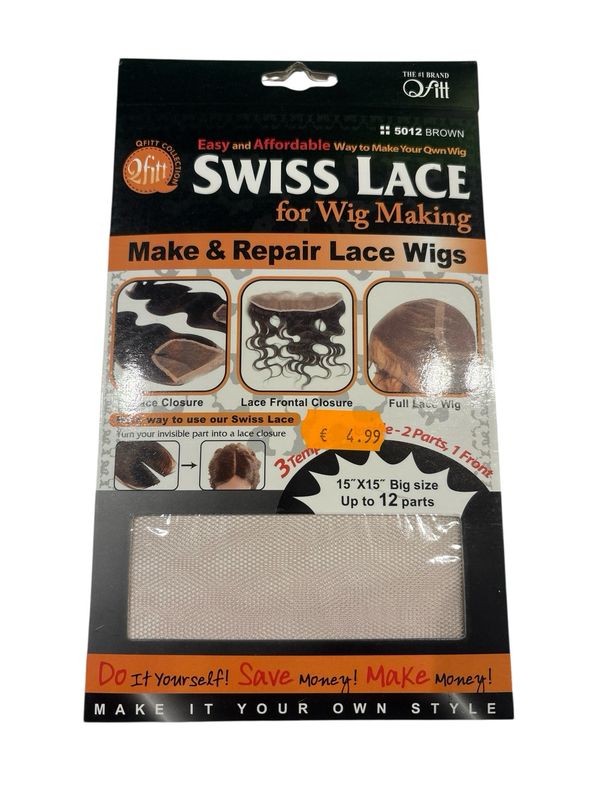 Qfitt Swiss Lace For Wig Making