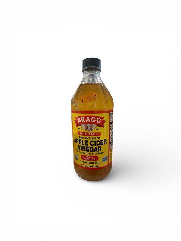 BRAGG ORGANIC APPLE CIDER VINEGAR 473 ml