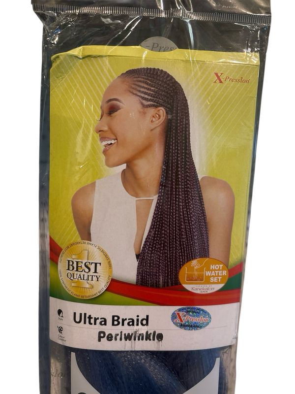 X- PRESSION ULTRA BRAID PERIWINKLE