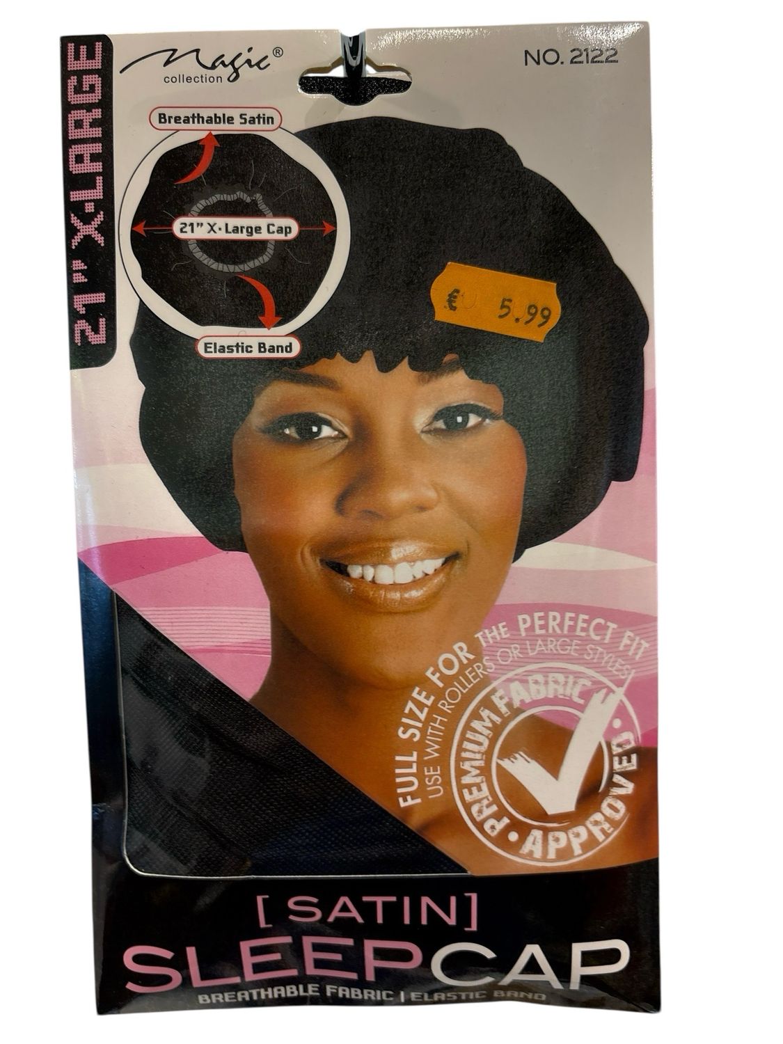 Magic Collection Satin Sleep Cap No 2122 Magic Collection Satin Sleep Cap No 2122