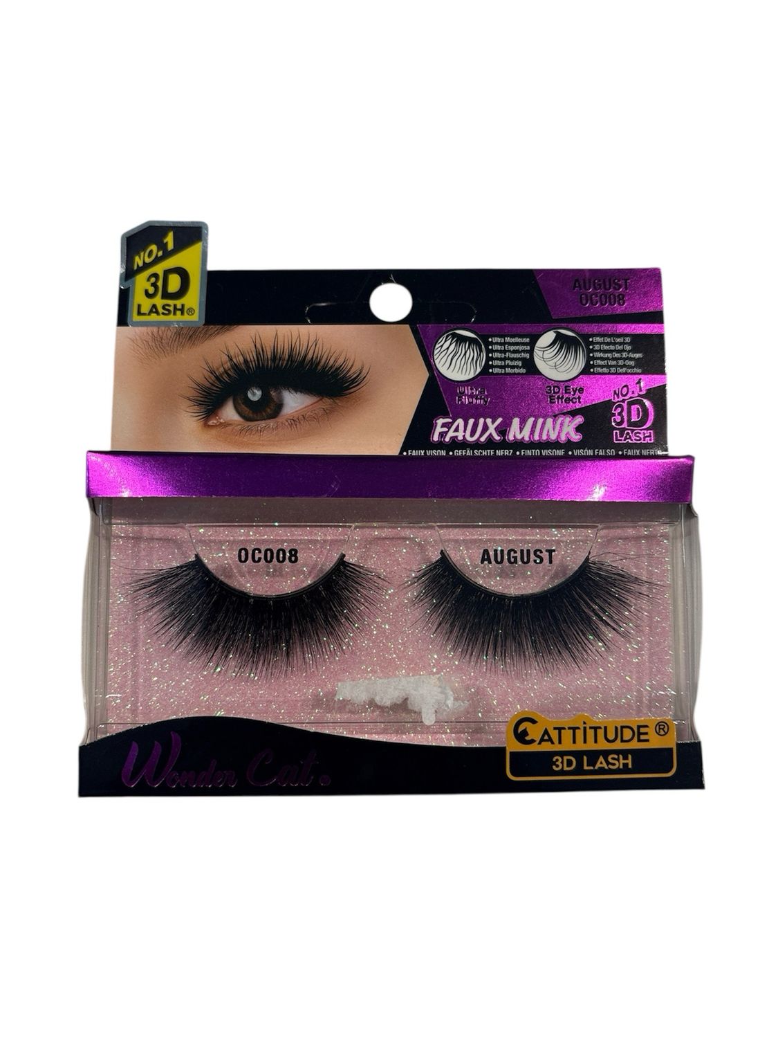Ebin 3D Lash DlAugust  0C008