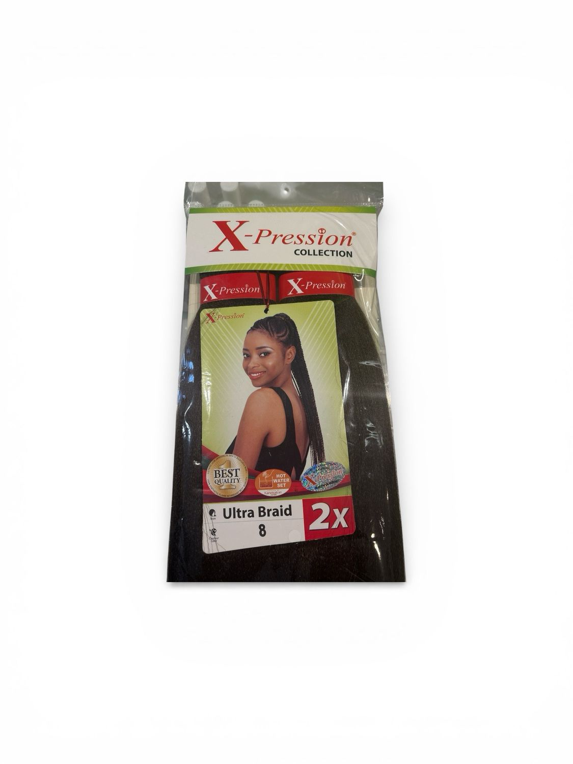 X- PRESSION PRE- STRETCHED ULTRA BRAID 8
