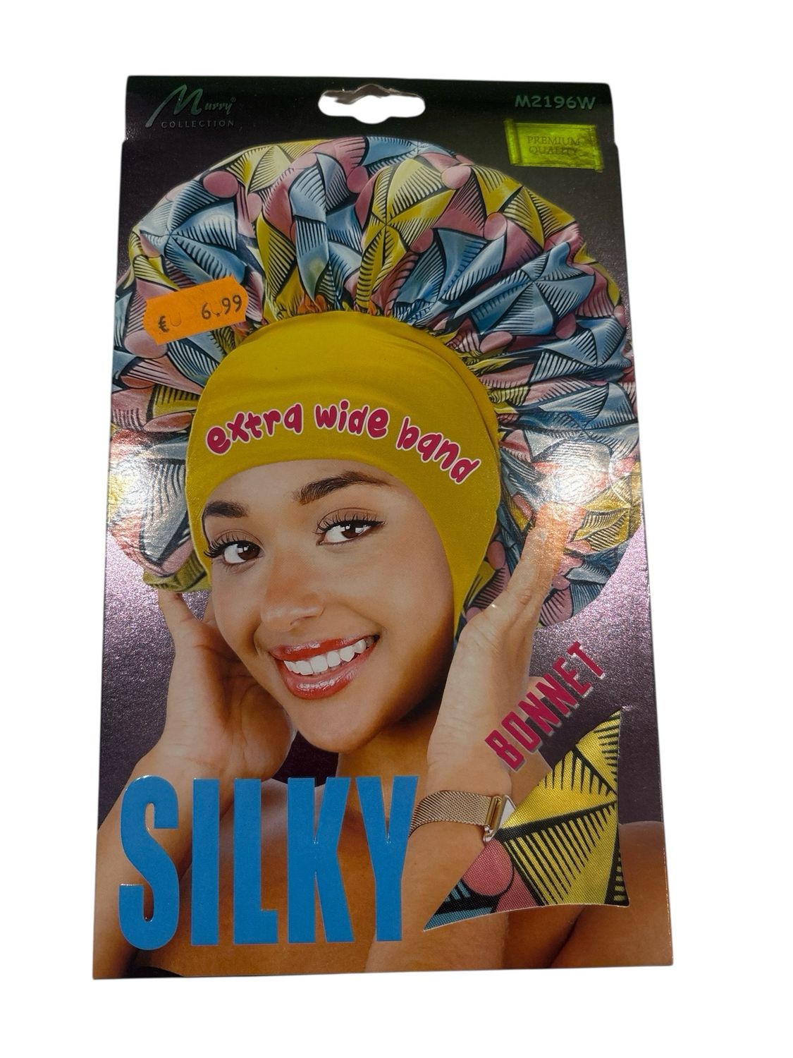 Murry Collection Extra Wide Band Silky Sleep Bonnet M2196W Premium Quality Murry Collection Extra Wide Band Silky Sleep Bonnet M2196W Premium Quality