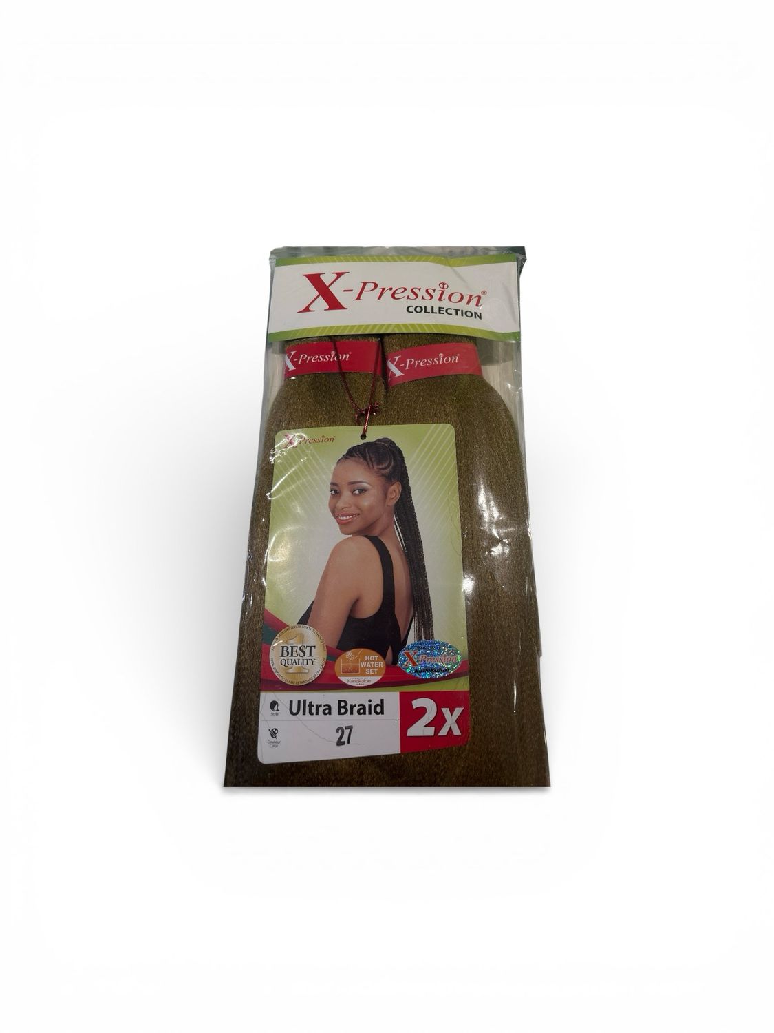 X- PRESSION PRE- STRETCHED ULTRA BRAID 27