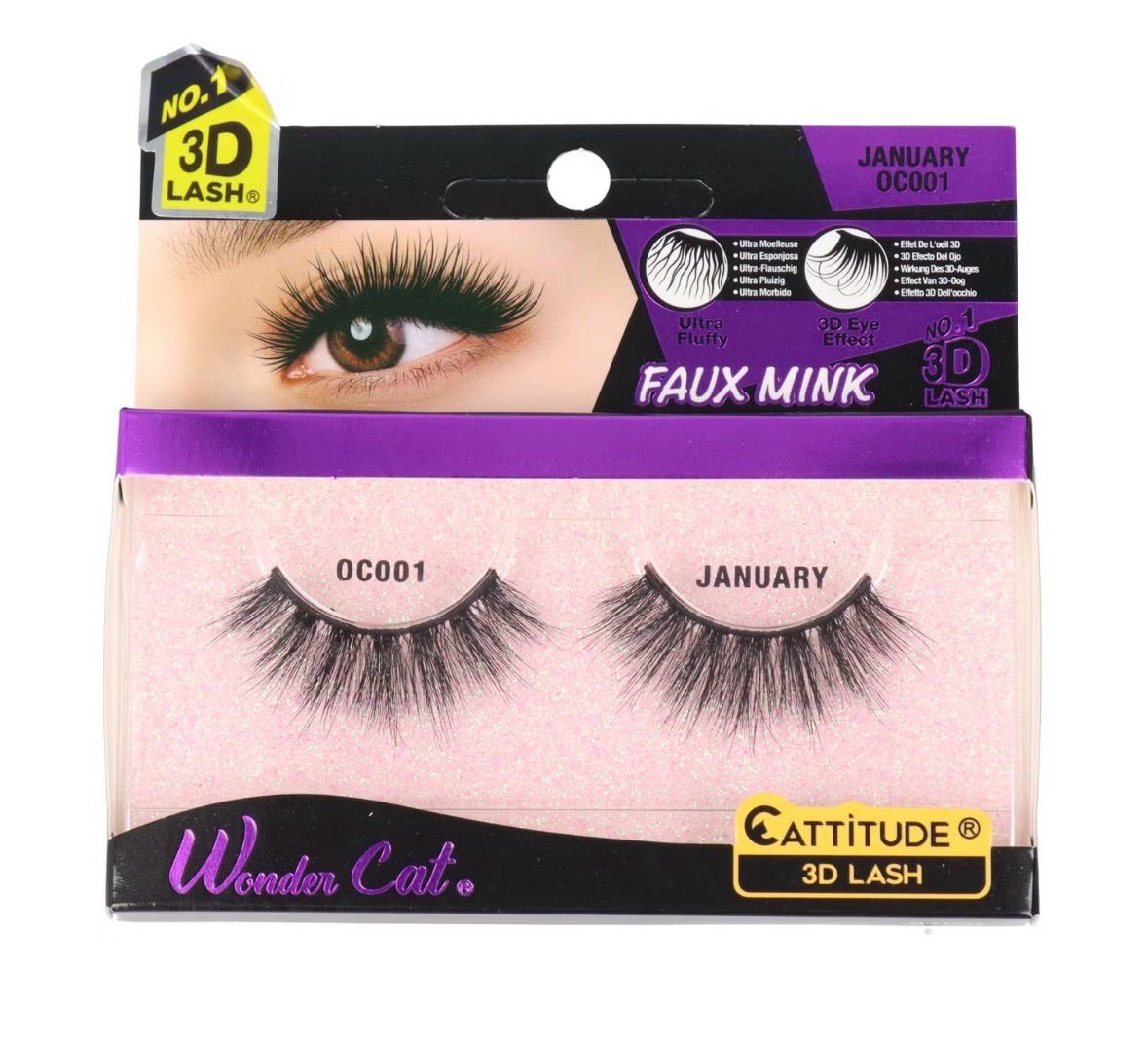 Ebin 3D Lash January  0C001