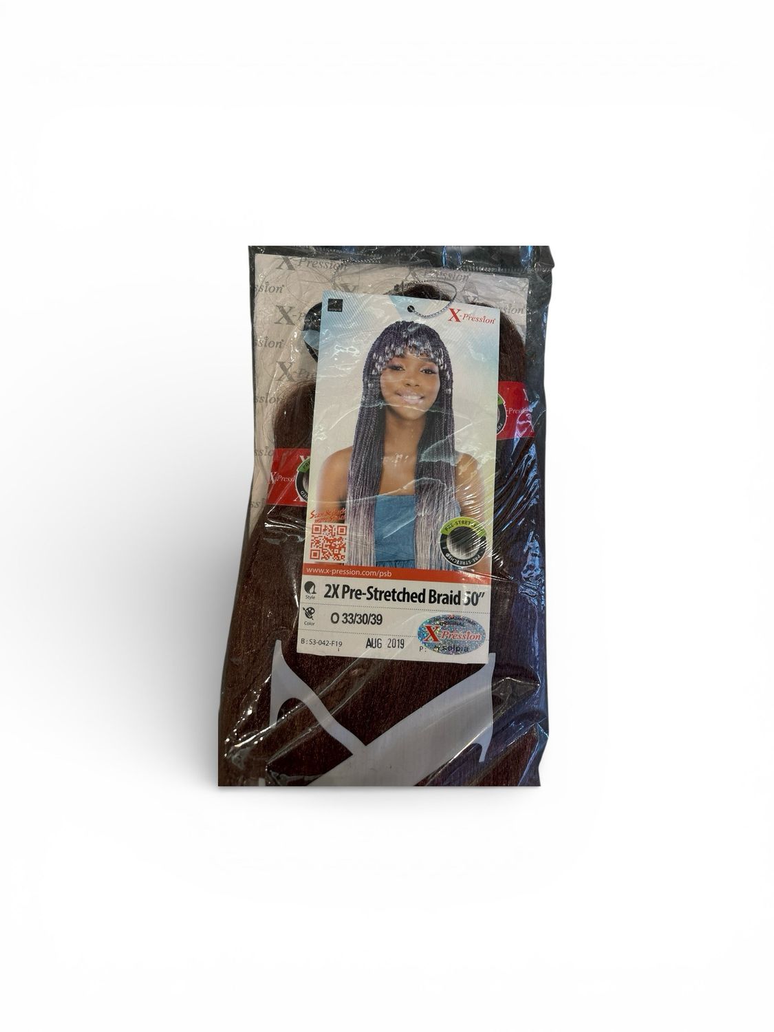 X- PRESSION 2X PRE STRETCHED BRAID 50” T1/613 X- PRESSION 2X PRE STRETCHED BRAID 50” T1/613