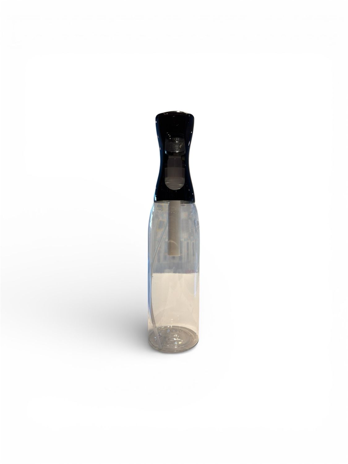 SPRAY BOTTLE CLEAR MET ZWARTE DOP GROOT