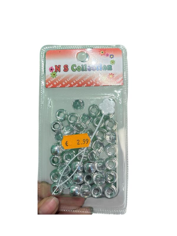 N S COLLECTION CLEAR MET ZILVER