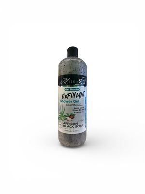 MISBA 21 GEL DOUCHE EXFOLIANT AFRICAN BLACK SOAP