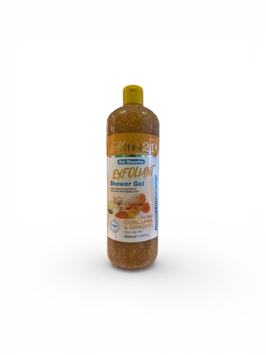 MISBA 21 GEL DOUCHE EXFOLIANT CURCUMA &amp; GINGER