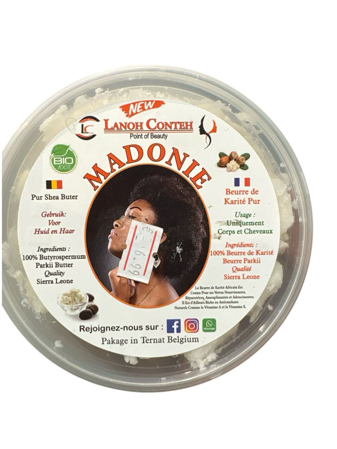 Madonie Pur Shea Butter 100%Bio