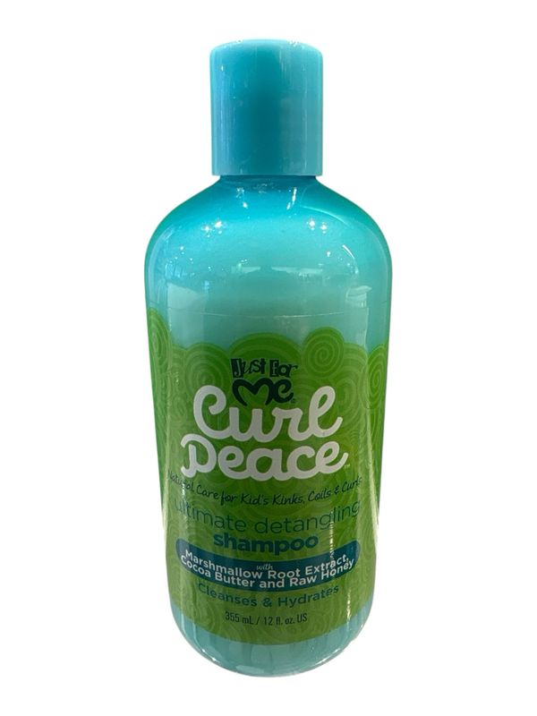 Just For Me Curl Peace Ultimate Detangling Shampoo (Marshmallow Root Extract, Cocoa Butter &amp; Raw Honey)