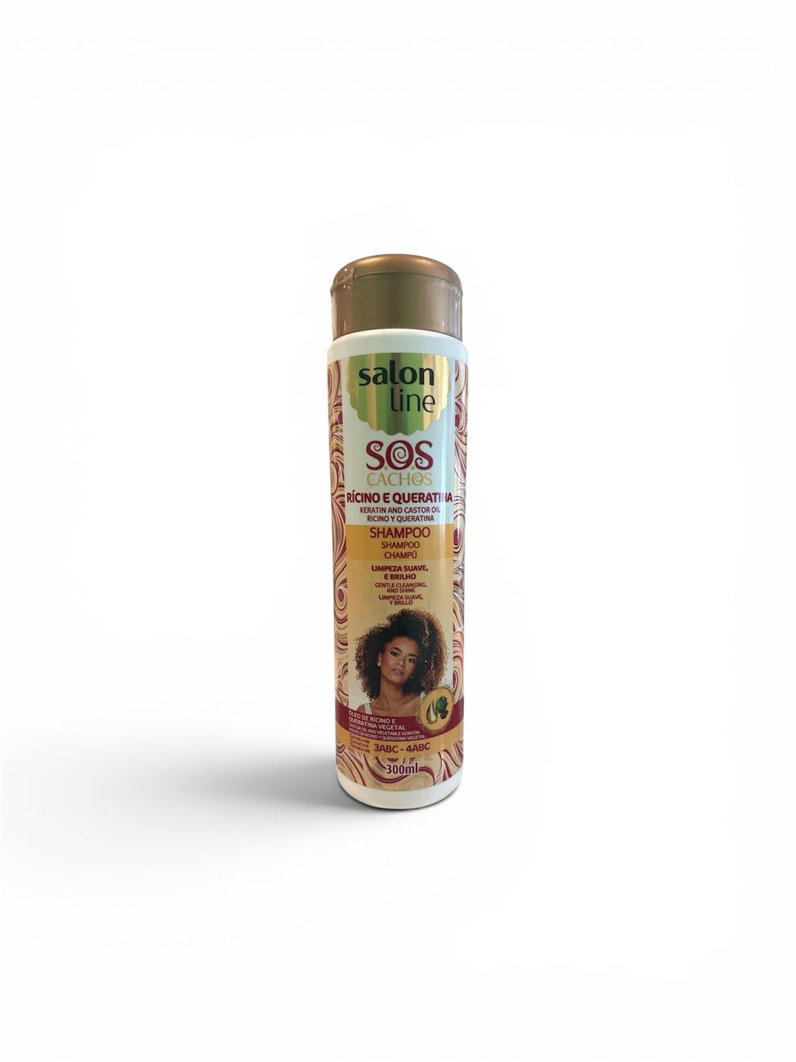 Salon Line S.O.S Cachos Keratin &amp; Castor Oil Shampoo 300ml