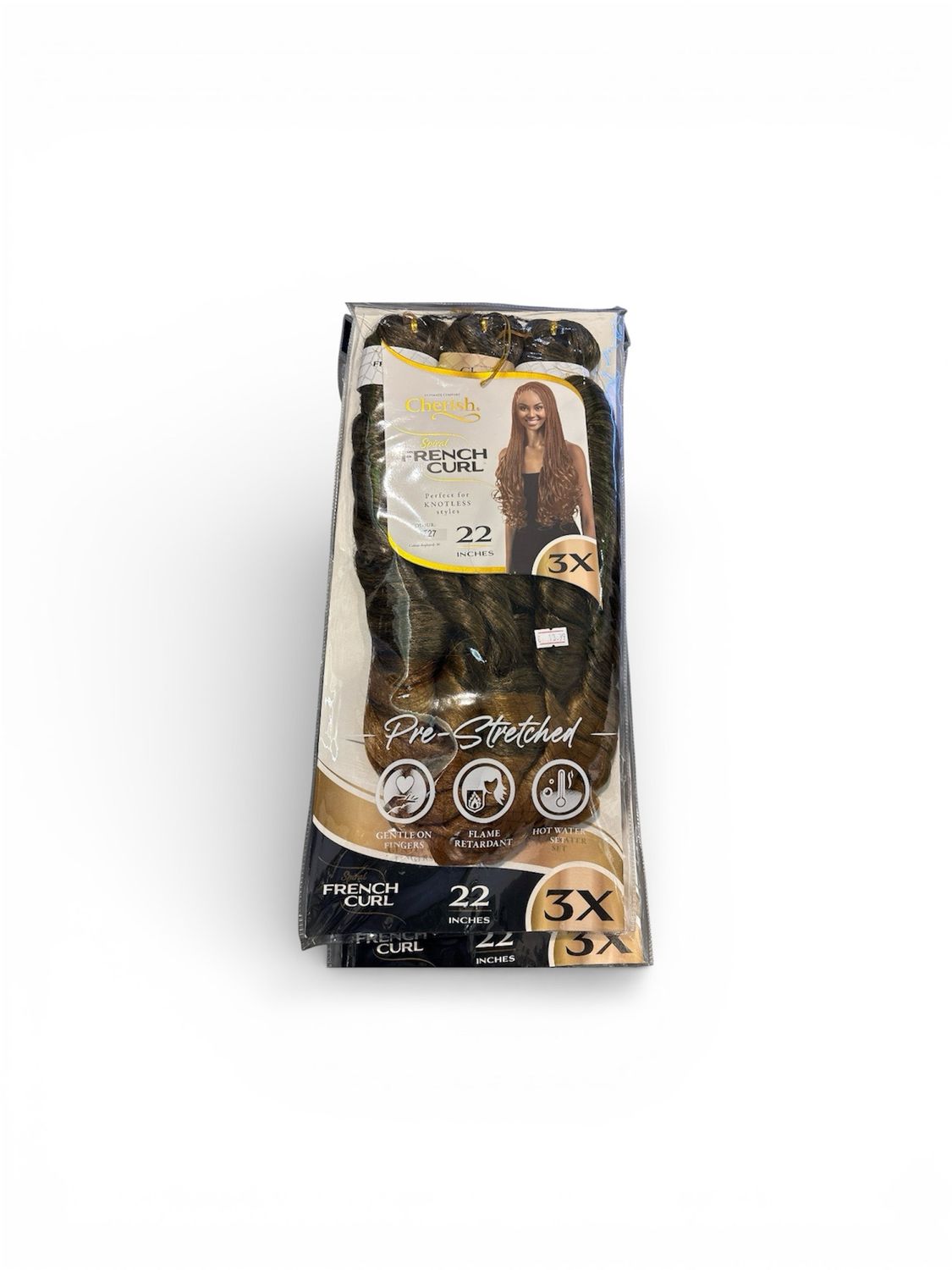 Cherish Spiral French Curl Colour T27 22 Inches