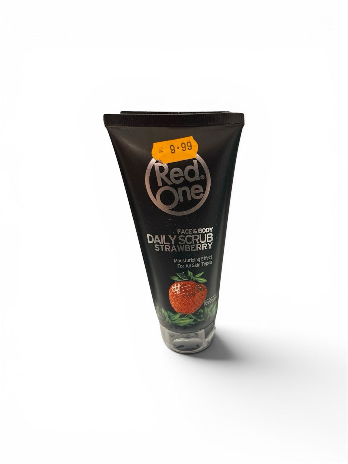 RED ONE FACE &amp; BODY DAILY SCRUB STRAWBERRY