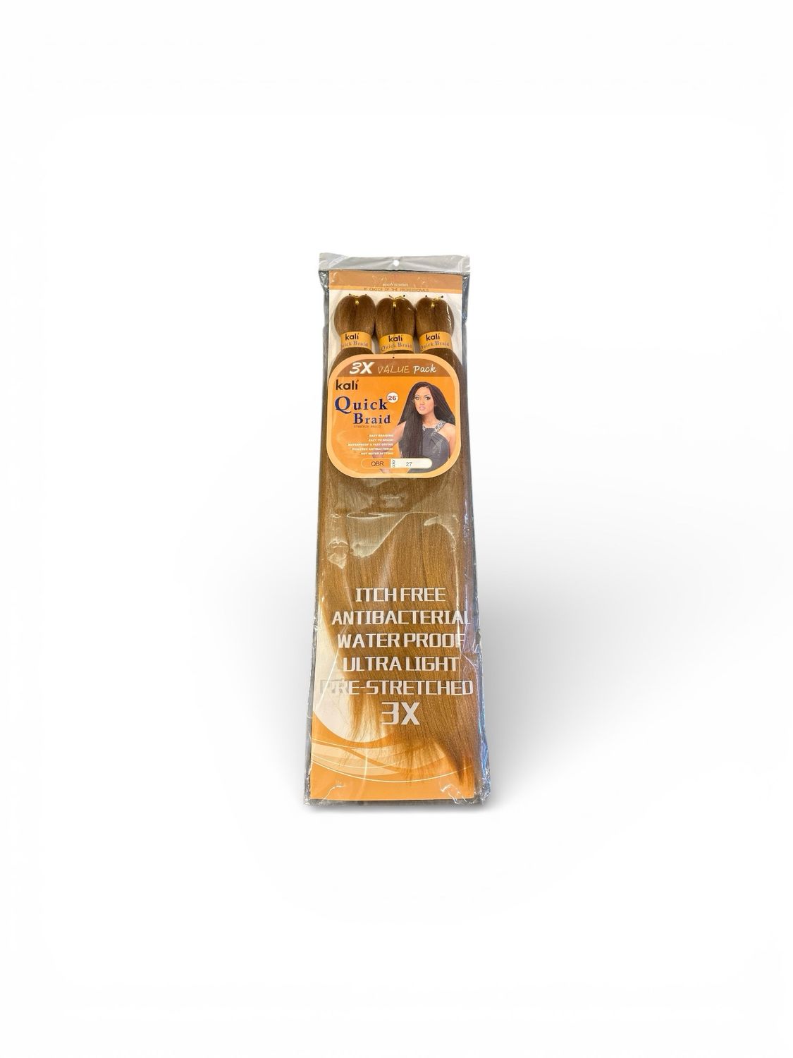 KALI QUICK BRAID 26” 3x VALUE PACK STRETCH BRAID COLOR 27