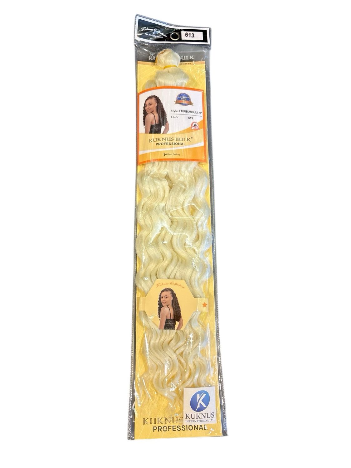 KUKNUS BULK CARRIBEAN BULK 20” COLOR 613 KUKNUS BULK CARRIBEAN BULK 20” COLOR 613