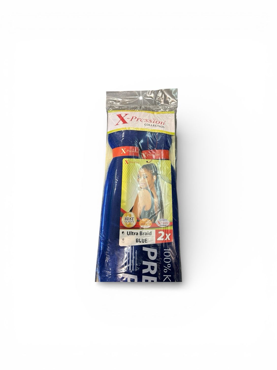 X- PRESSION COLLECTION PRE STRETCHED ULTRA BRAID COLOR BLUE