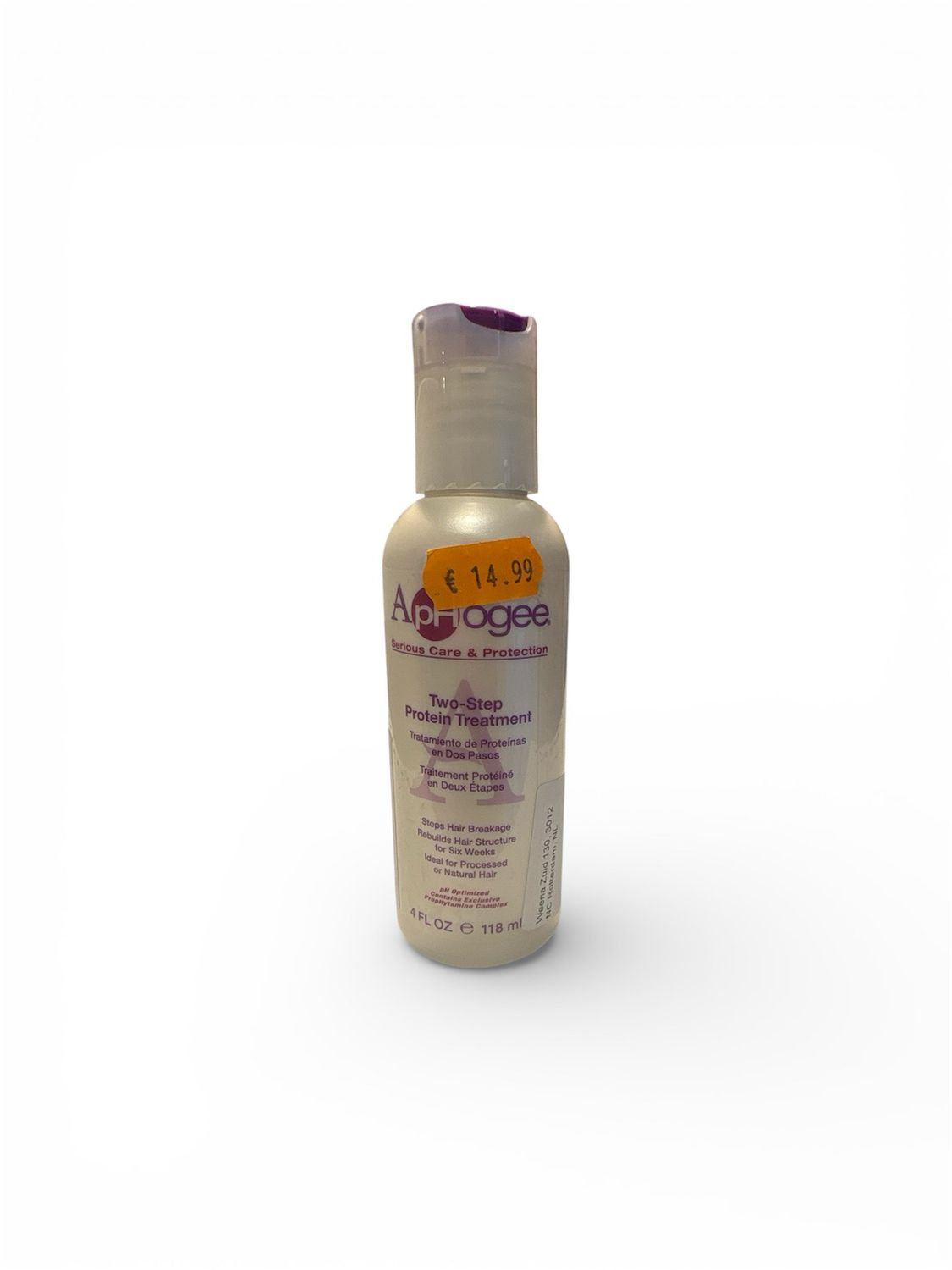 APHOGEE TWO-STEP PROTEIN TREATMENT APHOGEE TWO-STEP PROTEIN TREATMENT