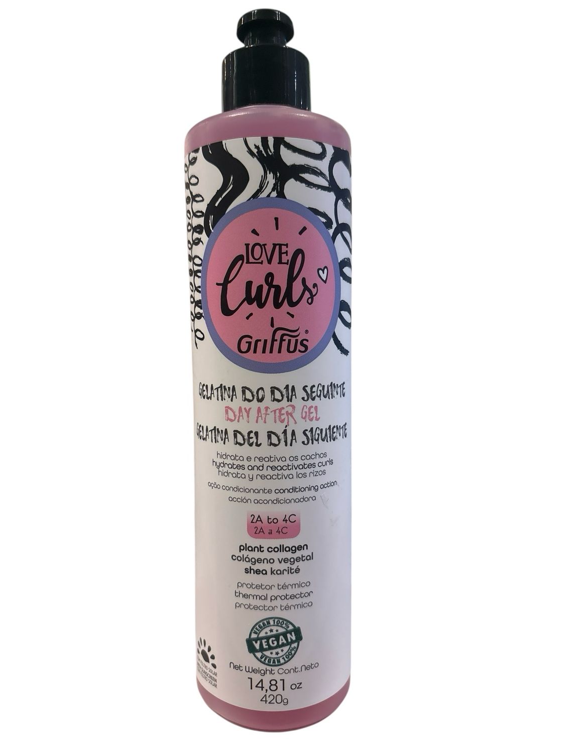 LOVE CURLS GRIFFUS HYDRATES AND REACTIVATES CURLS LOVE CURLS GRIFFUS HYDRATES AND REACTIVATES CURLS