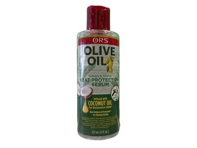 ORS OLIVE OIL HEAT PROTECTION SERUM INFUSED WITH COCONUT OIL